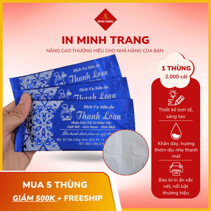 Khăn Lạnh Nhà Hàng - Ảnh 2