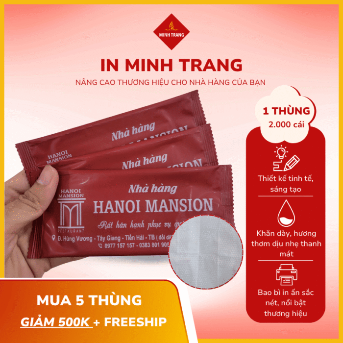 Khăn Lạnh Nhà Hàng - Ảnh 4